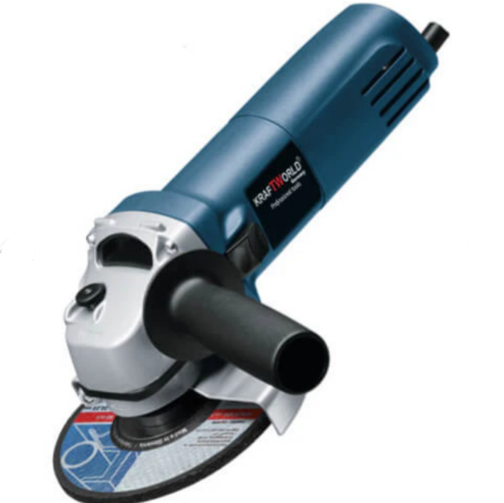 Немски Ъглошлайф 1200W + Акумулаторен винтоверт Kraftworld 12V 2бр батерии, регулация на оборотите