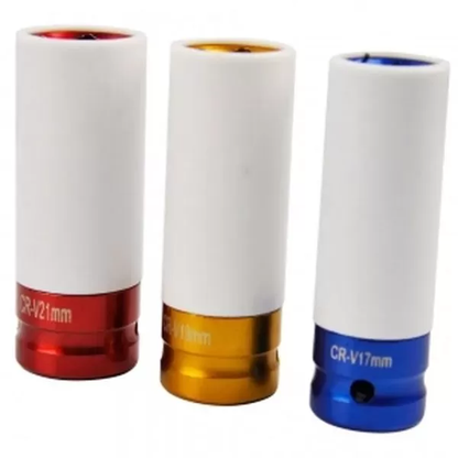 Ударни вложки 3 броя 1/2″ Ф17 Ф19 Ф21 KrafTRoyal