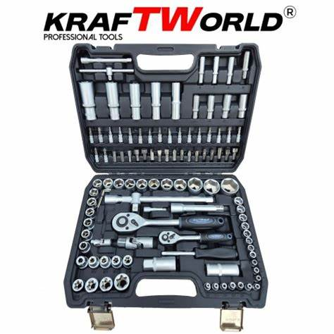 КУФАР С ИНСТРУМЕНТИ 108 ЧАСТИ KRAFTWORLD - НЕМСКИ