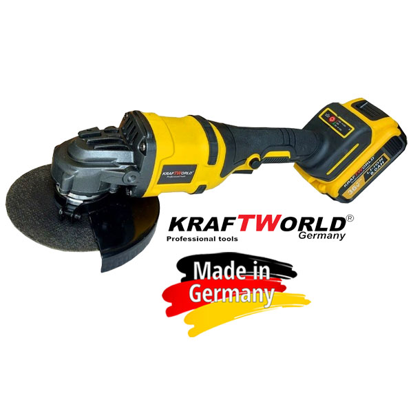 Акумулаторни Ударен Винтоверт и Безчетков Ъглошлайф KraftWorld 36V,8Ah