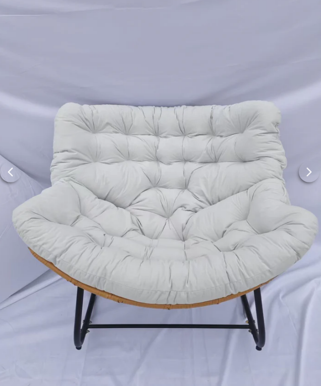 ОГРОМНО ЛЮЛЕЕЩО СЕ КРЕСЛО ТИП ЯЙЦЕ – ChromeStar Home Decor