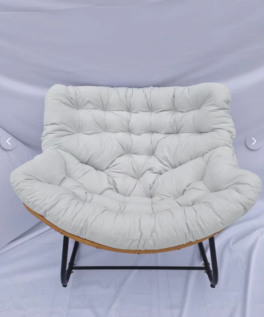 ОГРОМНО ЛЮЛЕЕЩО СЕ КРЕСЛО ТИП ЯЙЦЕ – ChromeStar Home Decor
