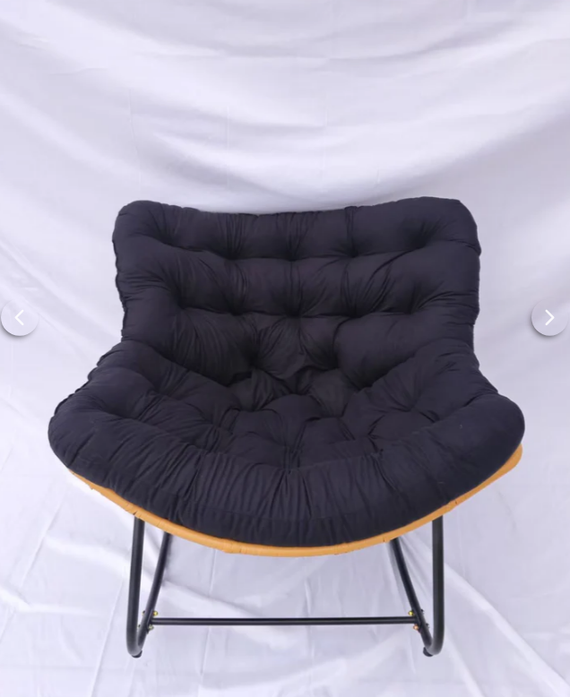 ОГРОМНО ЛЮЛЕЕЩО СЕ КРЕСЛО ТИП ЯЙЦЕ – ChromeStar Home Decor