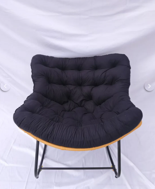 ОГРОМНО ЛЮЛЕЕЩО СЕ КРЕСЛО ТИП ЯЙЦЕ – ChromeStar Home Decor