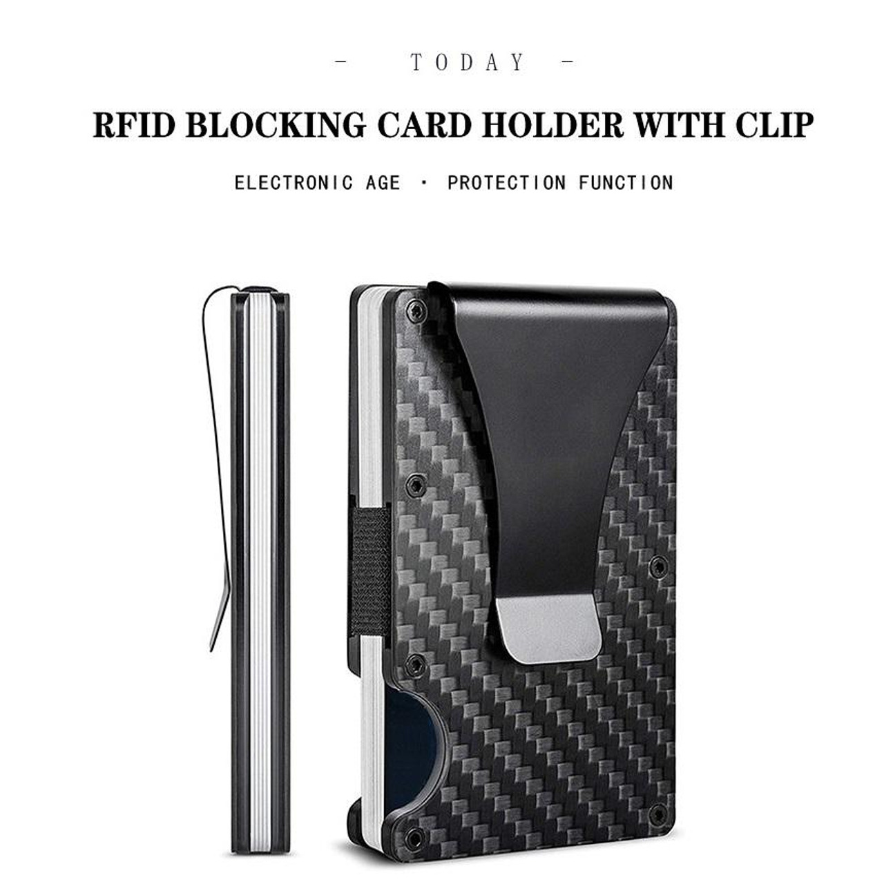 Твърд калъф за карти с RFID защита