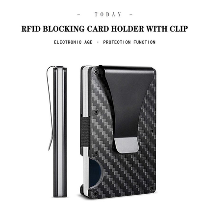 Твърд калъф за карти с RFID защита