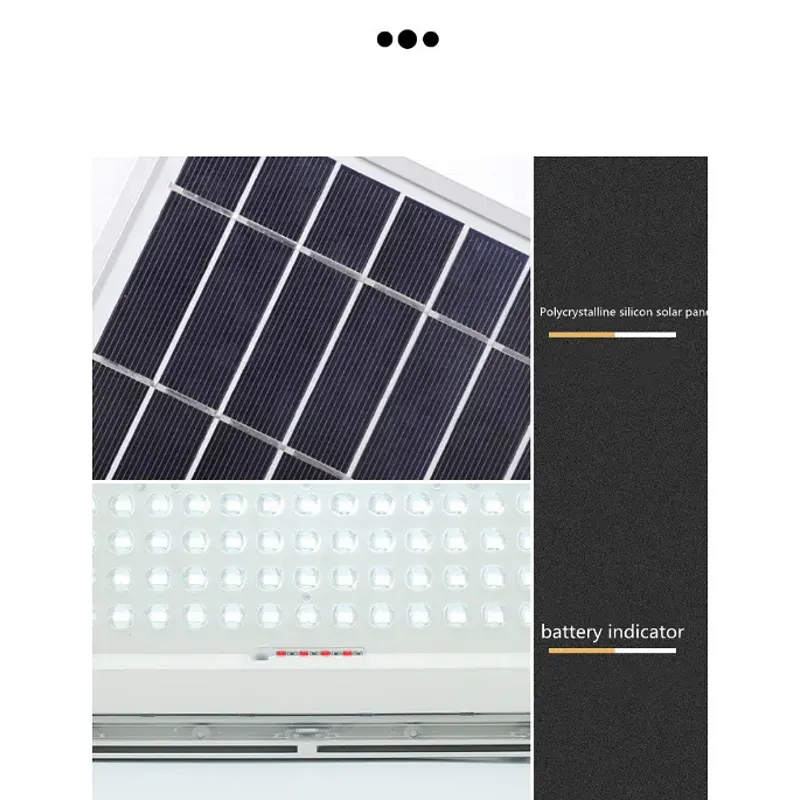 Соларен LED прожектор Jortan с отделен панел