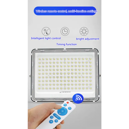 Соларен LED прожектор Jortan с отделен панел