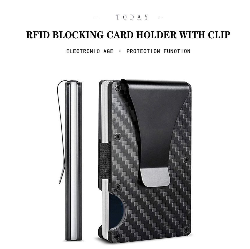 Твърд калъф за карти с RFID защита